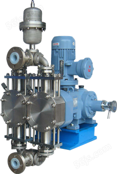 2PJ5(M)系列双泵头柱塞式/液压隔膜式计量泵