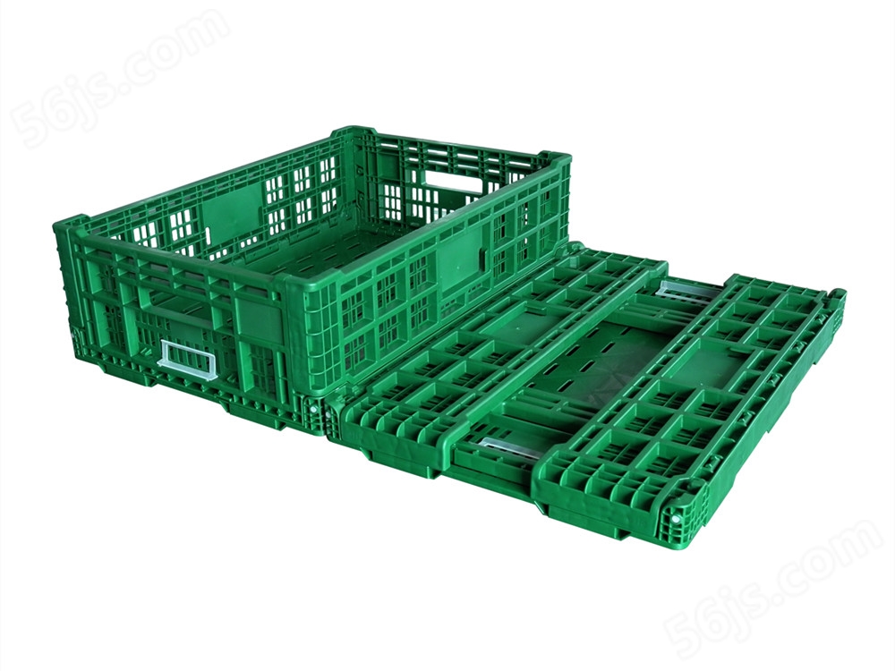 正基塑料折叠筐水果蔬菜筐ZJKN604018W-3