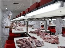 牛肉肉食品处理工作台