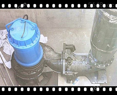 150WQ潜水污水电泵-地铁2号线排放污水